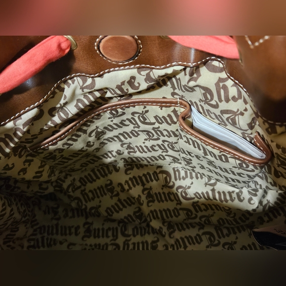 NWT Juicy Couture ANGEL Y2K Floral Embroidered Terry Shopper Bag Purse Tote - Picture 9 of 13